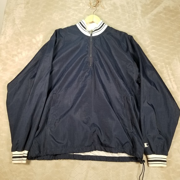 Champion Other - Champion Men's Windbreaker Size Lg 1/4 Zip Pullover Athletic Jacket